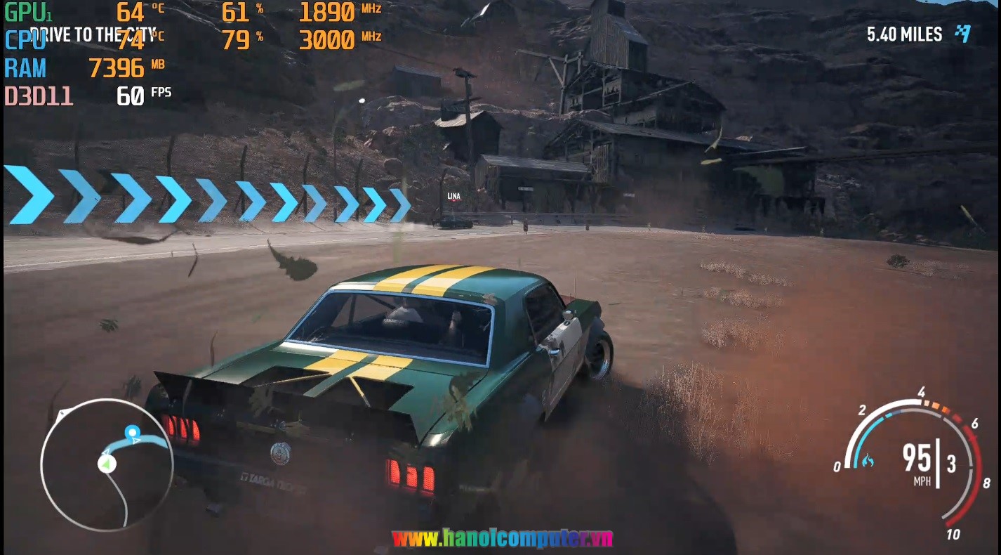 msi gl65 test game need for speed playback