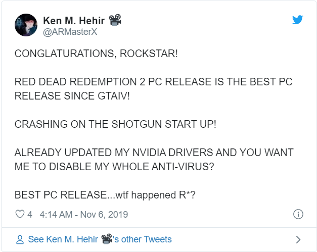 Red Dead Redemption 2 ra mắt 4