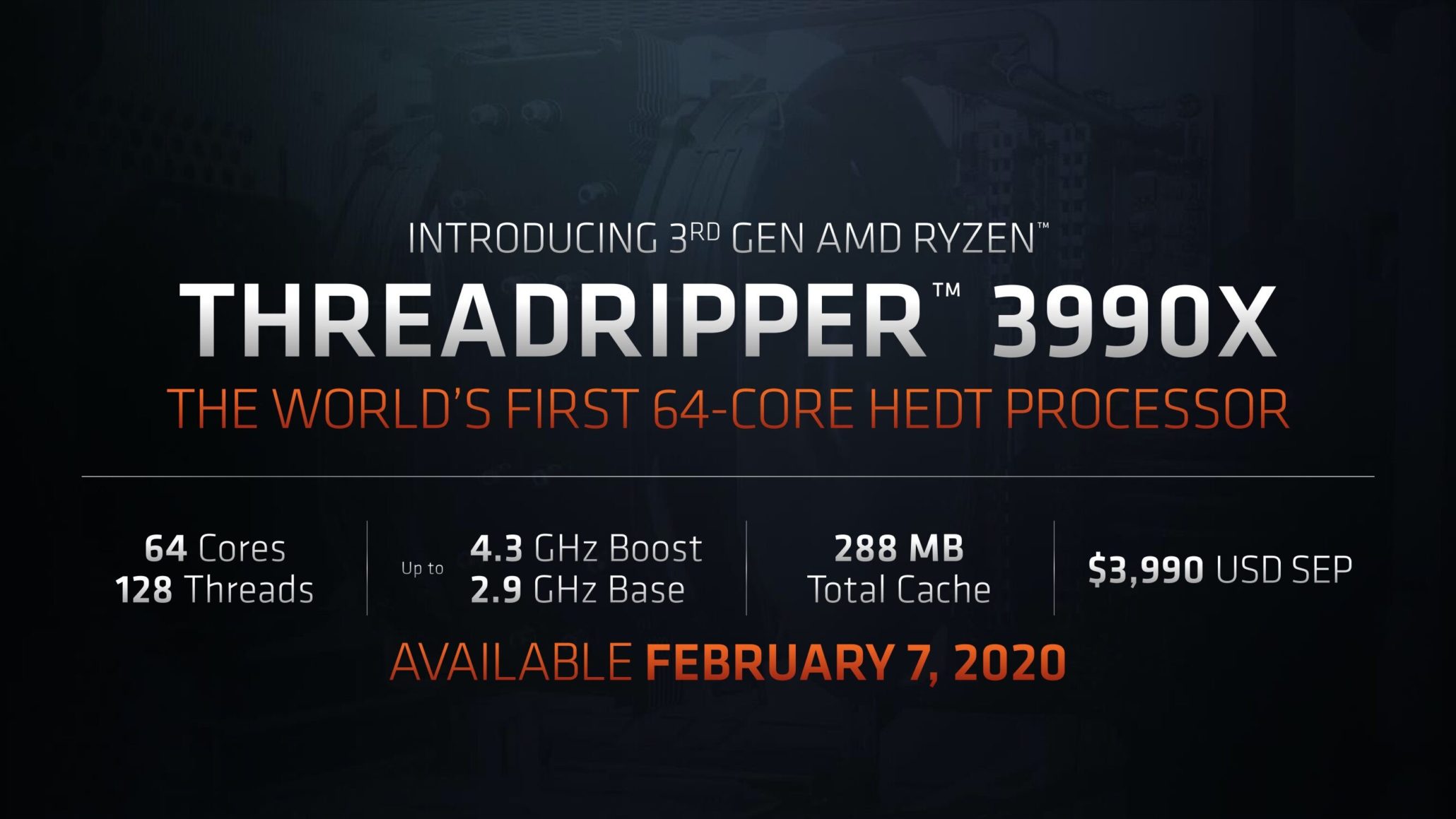 Ryzen Threadripper 3990X 1