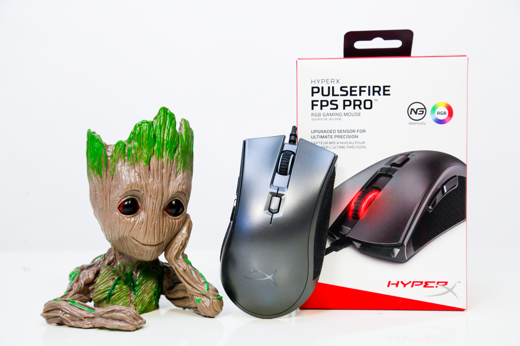 Tổng thể chuột HyperX PulseFire Pro FPS