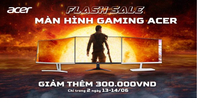 chuong-trinh-khuyen-mai-flash-sale-man-hinh-gaming-acer-giam-them-300-000d