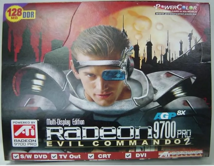 Vỏ hộp PowerColor Radeon 9700 Pro (2002)