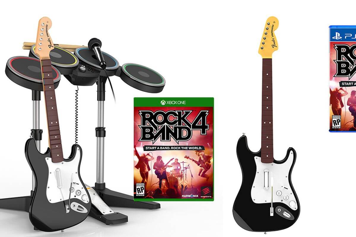 phụ kiện Playstation Bộ nhạc cụ cho game Rock Band