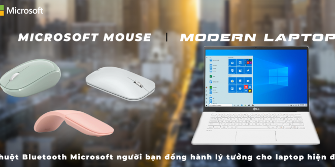 Giới thiệu chuột bluetooth Microsoft
