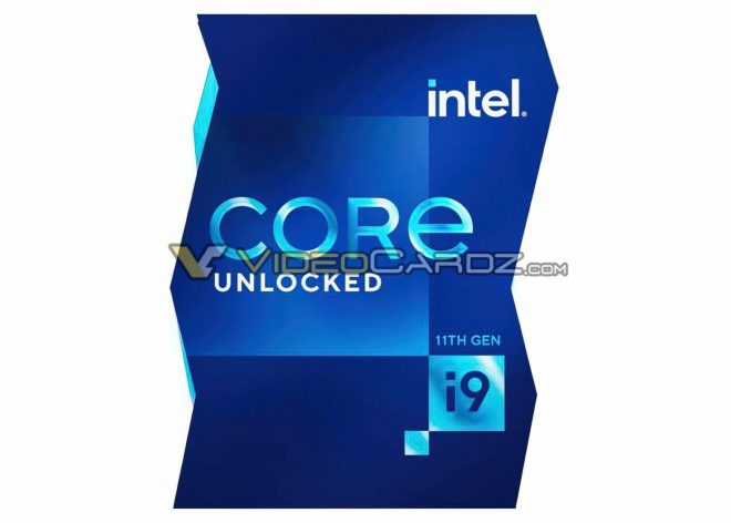 Lộ vỏ hộp CPU Intel thế hệ 11, Core i9 có vỏ hộp mới đầy nghệ thuật