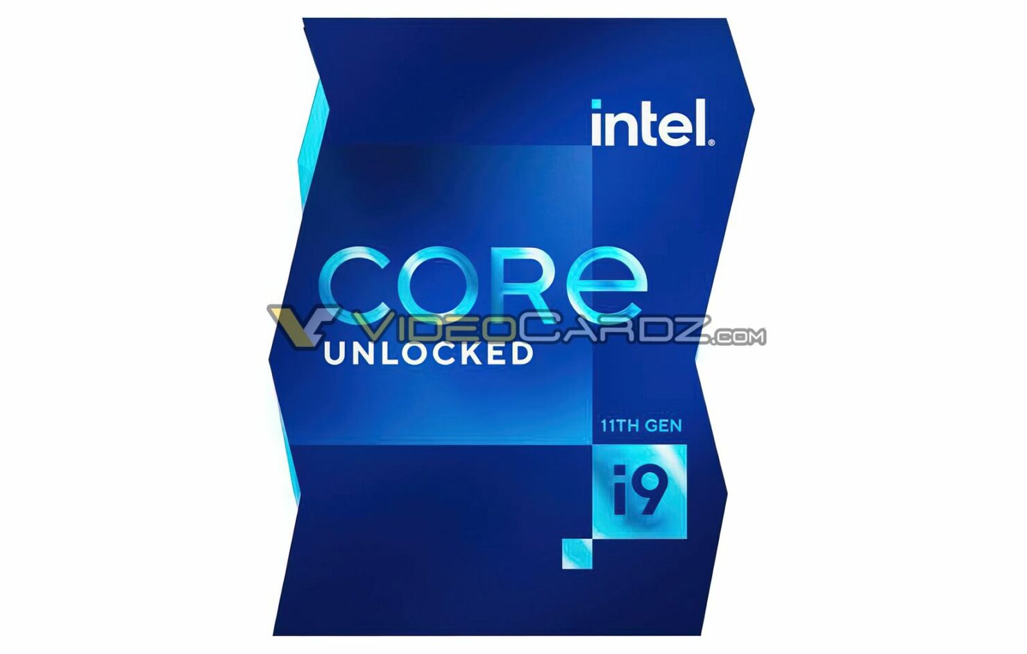 Lộ vỏ hộp CPU Intel thế hệ 11, Core i9 có vỏ hộp mới đầy nghệ thuật