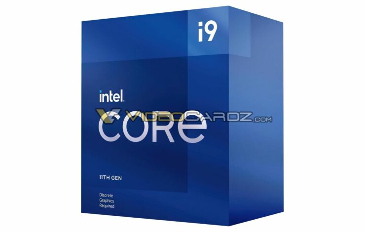 Vỏ hộp tiêu chuẩn cho CPU Intel thế hệ 11