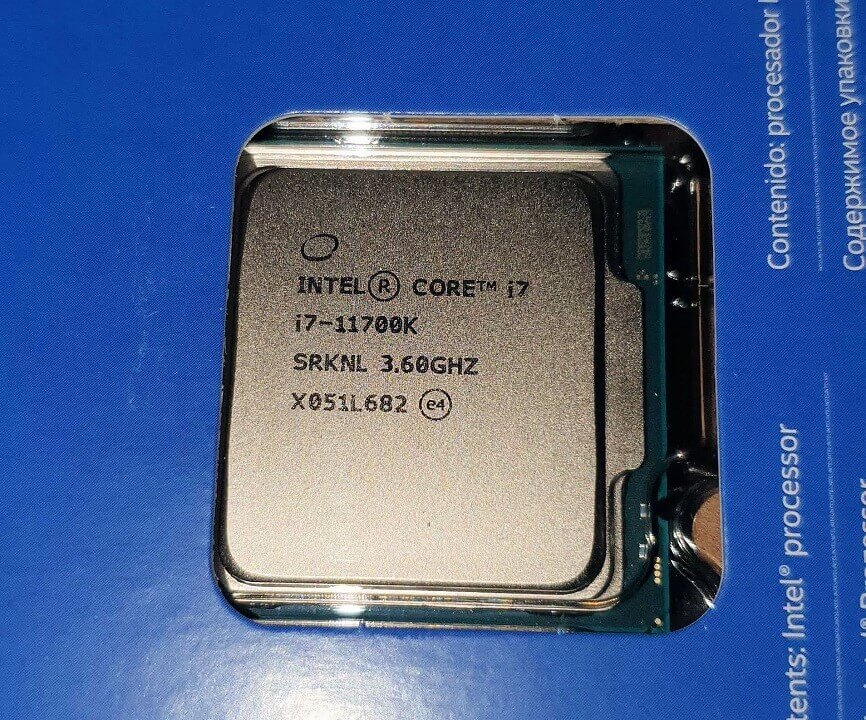 Core i7-11700K chưa ra mắt đã bị bán ở Đức