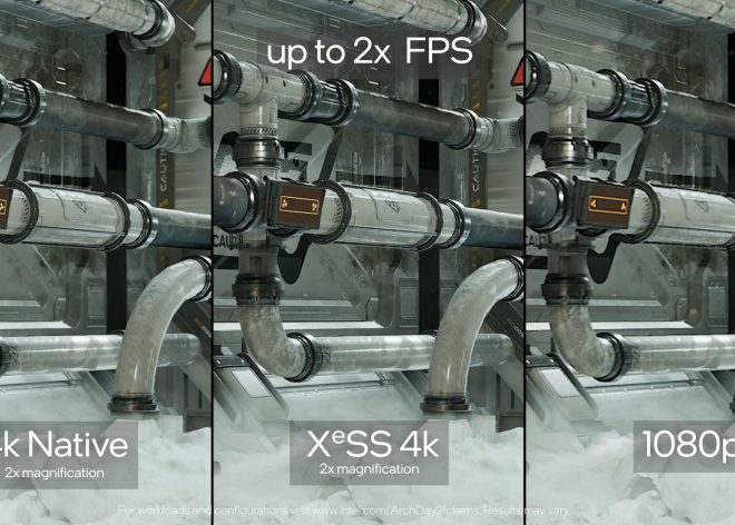 XeSS giúp tăng độ phân giải từ 1080p lên 4K và mang lại tỷ lệ khung hình gấp đôi