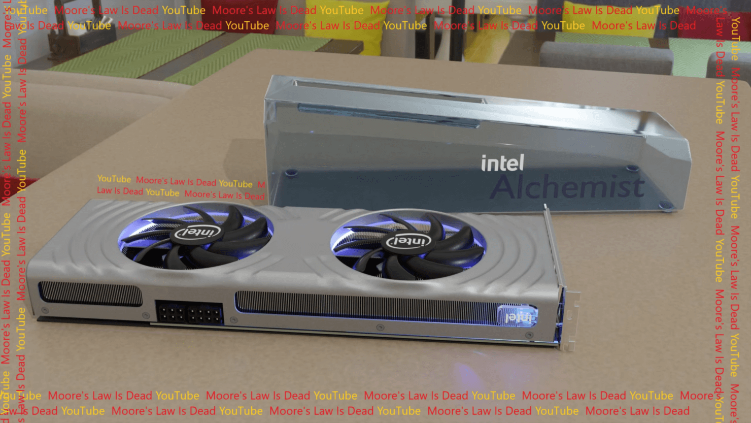 Card đồ họa Intel Arc Desktop sẽ trình làng vào cuối quý 2 - đầu quý 3 tới, ảnh: MLID 