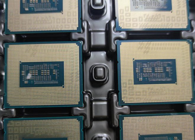 mặt sau của CPU Alder Lake, ảnh: Taobao