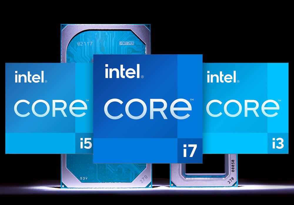 Line up CPU Intel Core i3-12100, i5-12400F và i7-12700F lộ diện