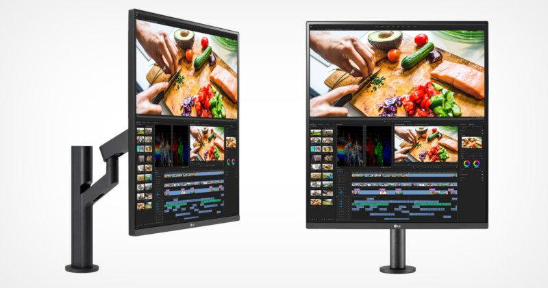 LG giới thiệu hai mẫu màn hình mới với tỷ lên khung hình được thiết kế theo chiều dọc