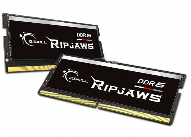 Line-up các mẫu RAM Ripjaws DDR5 SO-DIMM, ảnh: G.Skill