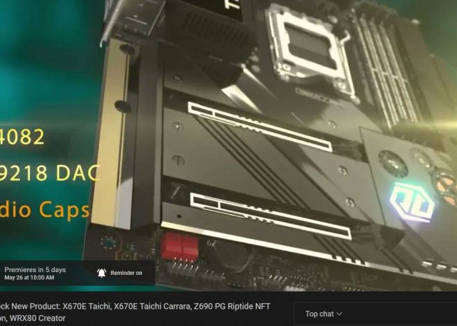 ASRock hé lộ Mainboard X670 Taichi dành cho CPU AMD Ryzen 7000 Series