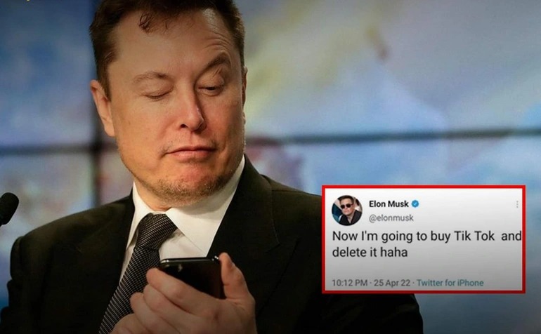 Sau khi Elon Musk chi 44 tỷ USD để thâu tóm mạng xã hội Twitter, xuất hiện thông tin tỷ phú này dự định sẽ thâu tóm tiếp TikTok chỉ để… xóa bỏ đi ứng dụng trên.