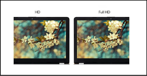 Chọn màn hình từ Full HD trở lên để tăng độ hiển thị của màn hình